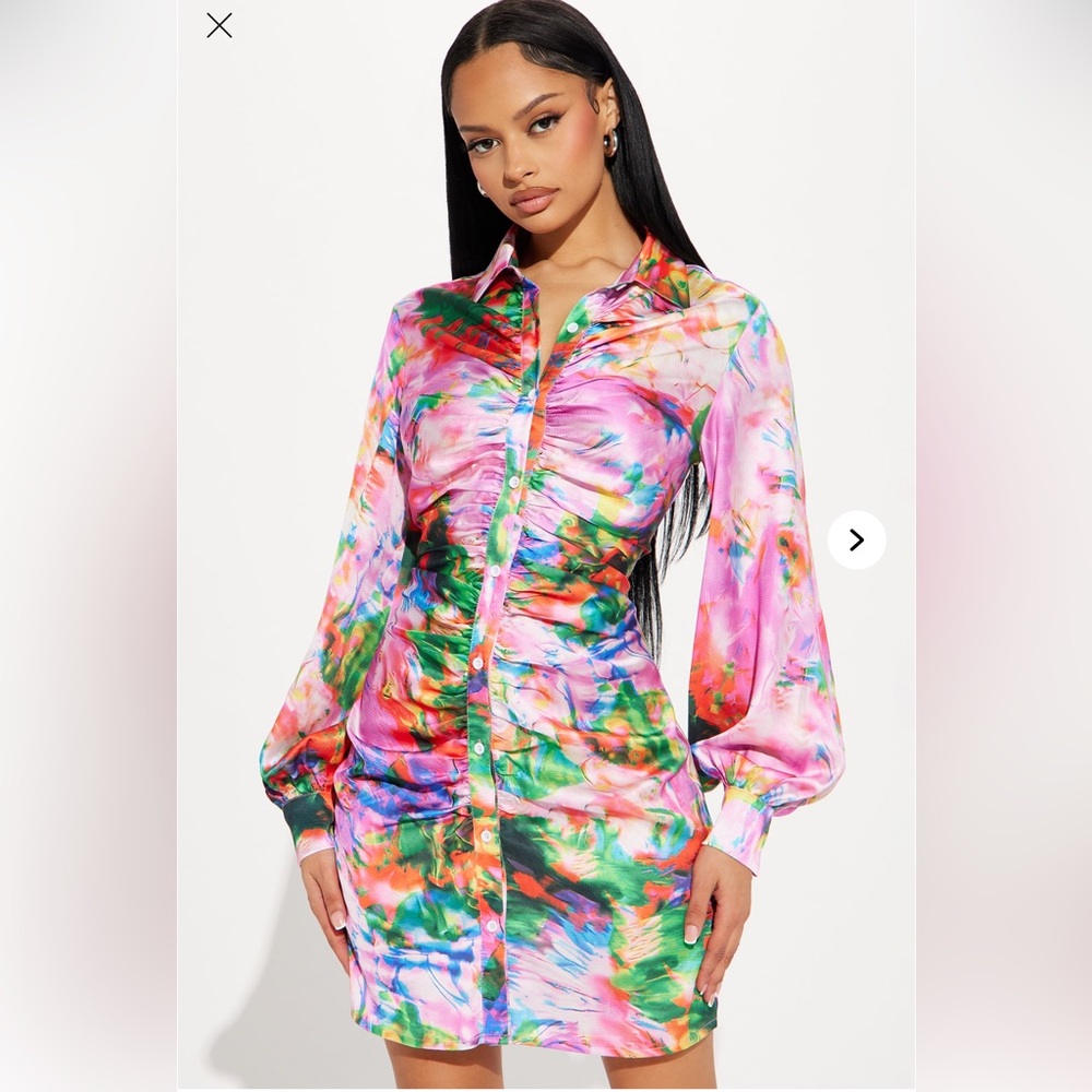Multi colored dress